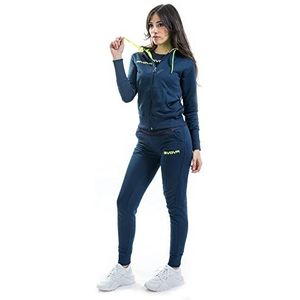 GIVOVA Overall Lady blauw/geel Fluo