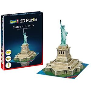 Revell 3D Puzzle RV00114 114 Vrijheidsbeeld, gekleurd