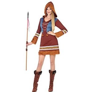 Atosa 54429 COSTUME ESKIMO M-L, dames, bruin