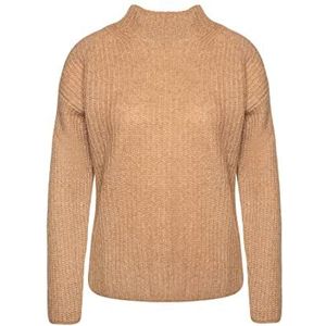HUGO Dames Sandricky Pullover, Open Brown245, XL