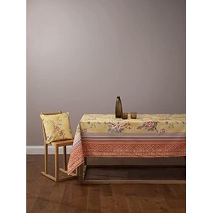 Bassetti Tafelkleed, katoen, geel, 110x110