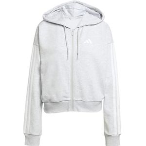 Adidas - Essentials 3 Stripes - Sweatshirt - Met Rits