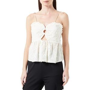 ZITHA Dames Top 19007529-ZI01, wolwit, L, wolwit, L