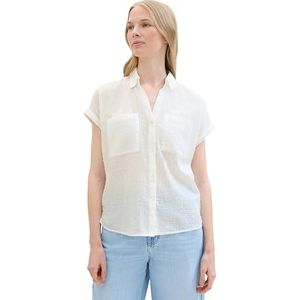 TOM TAILOR Damesblouse, 10315 - Whisper White, 36