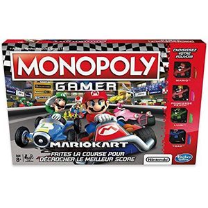Monopoly Gamer Mario Kart - Bordspel voor 2-4 spelers | Aanbevolen leeftijd: 8+ | Race, verzamel munten en win eigendommen!