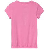 s.Oliver Junior Girl's T-shirt met pailletten, roze, 92/98, roze, 92/98 cm