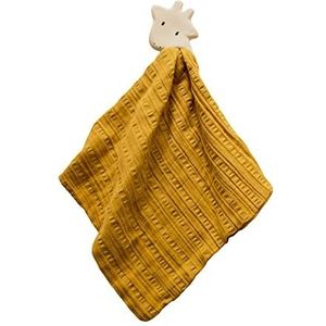 Tikiri Giraffe, TR-97008, snuffeldoek met tandhulp van natuurlijk rubber, voor baby's en kinderen vanaf 0 maanden, 15 cm
