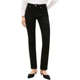 Tommy Hilfiger Dames DNM Black Slim RW WW0WW46725 Slim, Denim, 2824, Denim (zwart), 24W / 28L