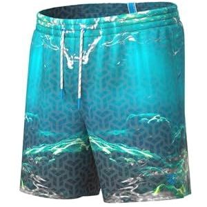 Arena - Water Prints Beach - Zwemshorts - Blauw - 41.5 cm