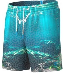 Arena - Water Prints Beach - Zwemshorts - Blauw - 41.5 cm
