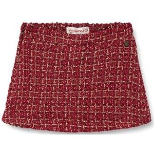 Vingino Meisjes roze casual shorts, deep red, 10 Jaar