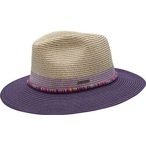 CHILLOUTS Montijo Zonnehoed voor dames, aubergine/lila, S/M