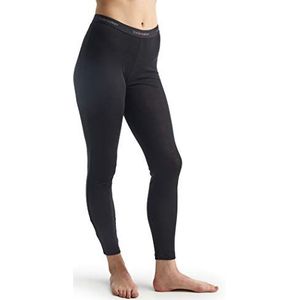 Icebreaker Vrouwen Everyday Leggings - lange sportlegging - 100% Merino Wol Base Layer - Zwart, XL