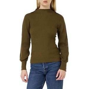 Desires Elouise gebreide trui met lange mouwen, Beuken Groen St, S