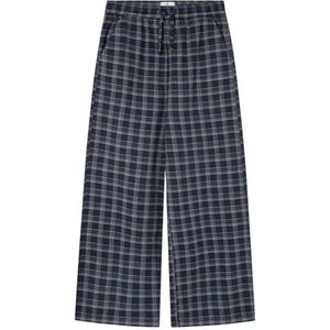 Springfield Pyjamabroek, geruit, blauw, maat 11-12