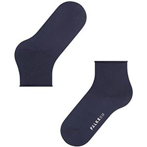 FALKE Dames Sokken Cotton Touch W SSO Katoen eenkleurig 1 Paar, Blauw (Dark Navy 6370) nieuw - milieuvriendelijk, 39-42