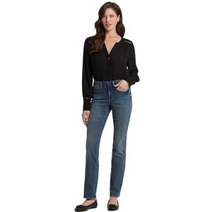 NYDJ Marilyn Straight Denim Jeans voor dames, 6
