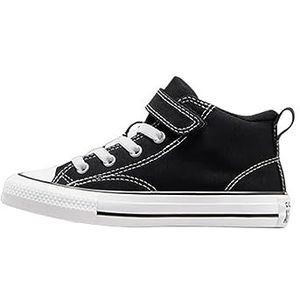 Converse Chuck Taylor All Star Malden Street sneakers voor kinderen, Zwart/Wit, 33.5 EU