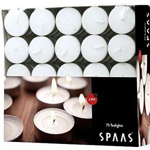 Waxinelichtjes - theelichtjes 6 - doos 60 stuks wit Het grootste online winkelcentrum - beslist.nl