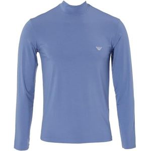 Emporio Armani Heren Mannen Mannen Sweater Soft Modal Sweatshirt, Oxford., L