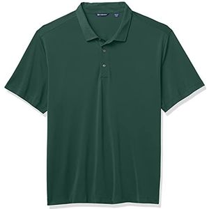 Cutter & Buck Men's Short Sleeve Virtue Eco Pique Recycled Polo Shirt, Hunter, L