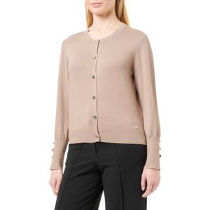 boundry Gebreid damesvest 39719665-BO02, taupe, XS/S, taupe, XS/S