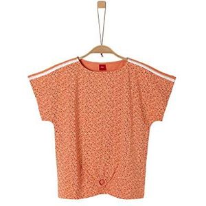 s.Oliver T-shirt voor meisjes, Orange Aop, S