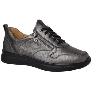 Ganter Kira Sneakers voor dames, antraciet, 38 EU, antraciet, 38 EU X-breed