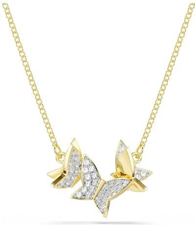 Swarovski - Idyllia Lilia - Ketting - Wit - Goudkleurige Toplaag
