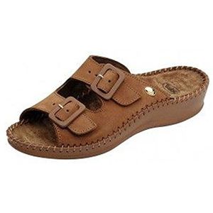 Doctor Scholl Weekend sandalen, orthopedische schoenen voor dames, Bruin, 37 EU