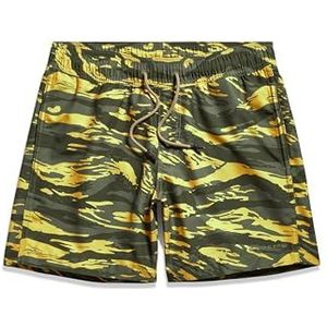 G-STAR RAW Dirik Camo Ao Zwemshort, Meerkleurig (Dk Lemon Tiger Camo D24471-c331-g394), S