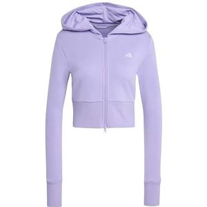 adidas Mujer Seasonal Essentials French Terry Full-Zip, magic lilac, XL