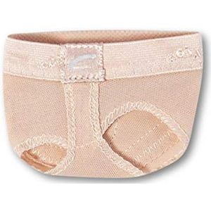 Capezio Women's Footundeez Lyrical/Modern Shoe, Nude, XXL (US Women's 14-15)