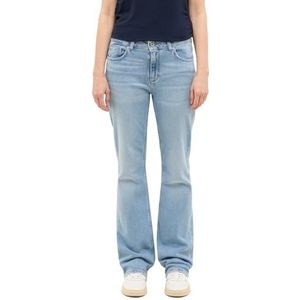 Cargobroek - Lichtblauw - Bootcut Fit - Normale Zoom - Ritssluiting