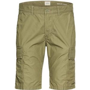 camel active - Cargoshorts - Groen - Regular Fit