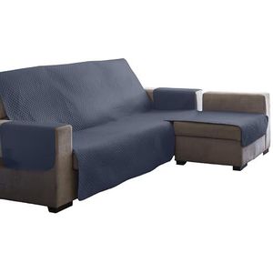 Estoralis AVA | bekleding voor Chaisse Longue, gewatteerd, modern design, steenkleuren, chaisse longue 290 cm, hoekdeel rechts, stofgrootte 290 x 255 cm