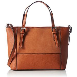 s.Oliver (Bags) 39.510.94.5273 dames schoudertas 29x18x7 cm (B x H x D), Braun Rusty Orange 2256