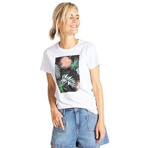 Lee Graphic Tee T-shirt voor dames, wit (helder wit Lj), X-Small (fabrieksmaat: XS)