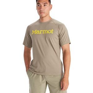 Marmot Windridge Graphic Ss ademend functioneel shirt met korte mouwen sportshirt, sneldrogend fitnessshirt (1 stuk)