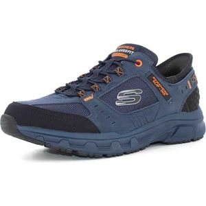 Skechers Heren Oak Canyon Consistent Winner Wandelschoen, marineblauw, 41.5 EU