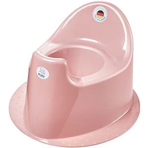 Rotho Babydesign TOP kinderpot met stabiele voet, vanaf 18 maanden, zacht roze, 20003 0342 0001