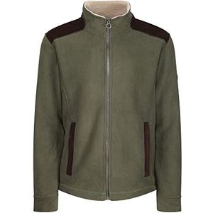 Regatta Professional Heren Faversham Full Zip Fleece Donker Khaki
