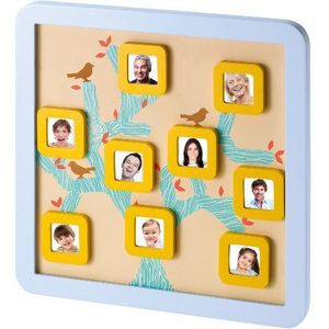 Baby Art Family Tree Frame fotolijst voor familiestamboom, met magneten als familieherinnering