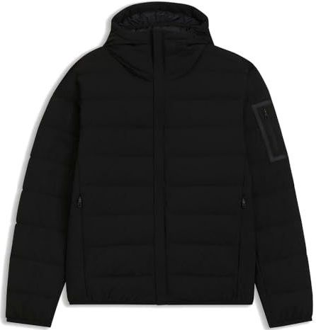 BOSS GREEN - OW Riplite JT HD - Donsjack - Zwart - Met Capuchon