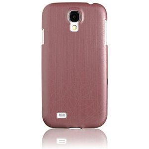 Spada 008011 Smartphone Beschermhoesje Back Case - Scratch Line - Samsung Galaxy S4 - rood/bruin