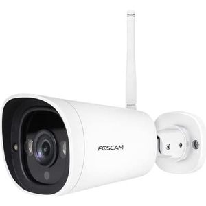 Foscam G4C 4MP Starlight WLAN 2.4G/5G bewakingscamera met 2 geïntegreerde spots en IR-leds, nachtzicht, menselijke detectie, IP66, P2P, H.265