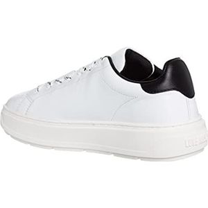 Love Moschino Dames Sneakers Wit, Wit, 37 EU