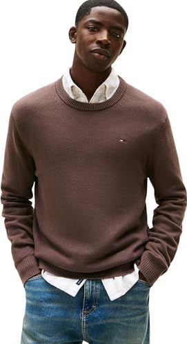 Tommy Jeans Trui 'ESS'  bruin