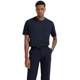 Bugatti - T-shirt - Navy - Basic Essential - Katoen - Korte Mouwen