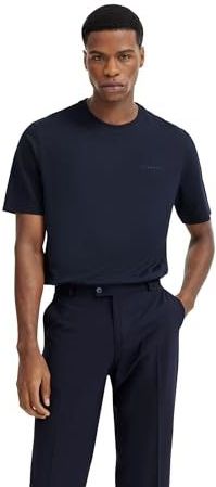 Bugatti - T-shirt - Navy - Basic Essential - Katoen - Korte Mouwen